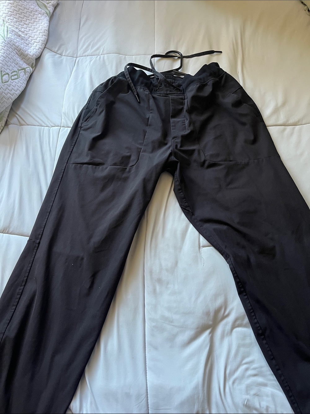 lululemon athletica Men's Black Drawstring Joggers